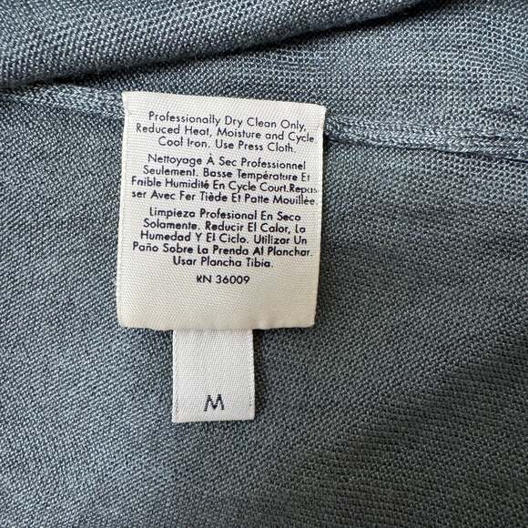 Calvin Klein Collection Made in Italy Gray Knit Tank Top Size Medium - Picture 3 of 6